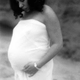 Tatia Oden French during her pregnancy.